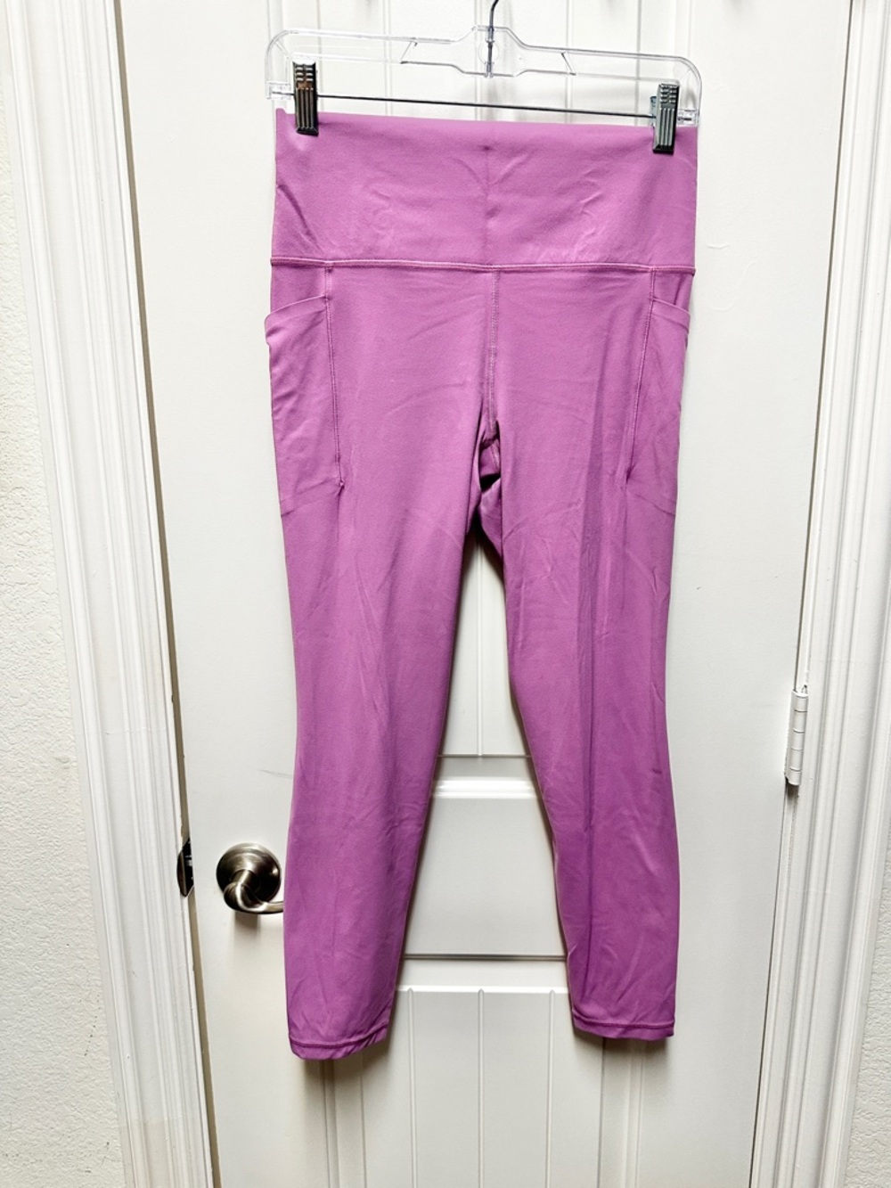 Athleta Purple/Pinkish Salutation Stash Legging Size M